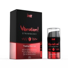 Fluid vibrator - Intt Vibration Strawberry (15 мл)