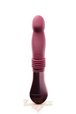 Пульсатор Temptasia by Blush - Trixie Thrusting Dildo - Wine Red SO8835 фото