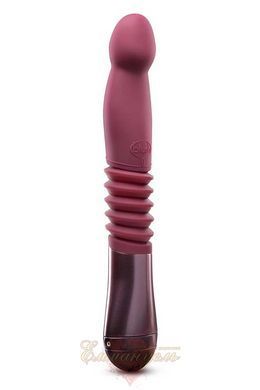 Пульсатор Temptasia by Blush - Trixie Thrusting Dildo - Wine Red SO8835 фото