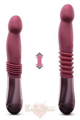 Пульсатор Temptasia by Blush - Trixie Thrusting Dildo - Wine Red SO8835 фото