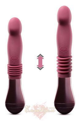 Пульсатор Temptasia by Blush - Trixie Thrusting Dildo - Wine Red SO8835 фото