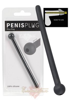 Urethral stimulant - Penis Plug Piss Play - black