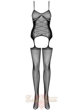 Bodysuit-jumpsuit - G314 Obsessive, S/L imitation corset and corset lacing SO7239 &mdash; photos