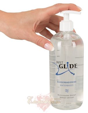 Лубрикант - Just Glide Waterbased, 500 ml