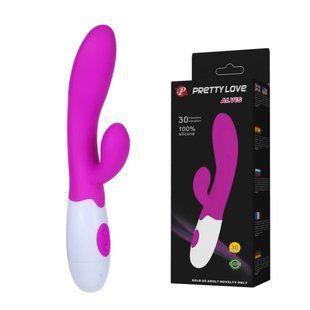Вібратор - Alvis - Silicone Vibrator, 30 fun. vibr. 6603BI0197 фото