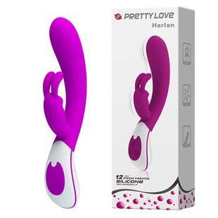 Hi-tech vibrator - Pretty Love Harlan Vibrator Purple 6603BI0377 &mdash; photos