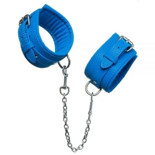 Luxury Fetish cuffs Deep Blue