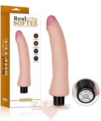 Реалистичный вибратор - Reel Softee Vibrator Flesh 9,0"