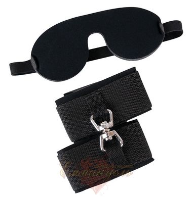 Набір - Bad Kitty Augenmaske/ Fessel, наручники, маска