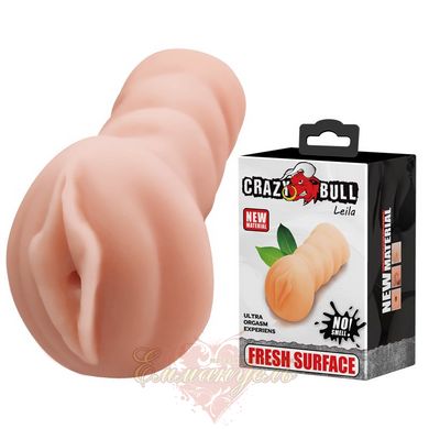 Crazy Bull Leila Pocket Masturbator Vagina - Flesh