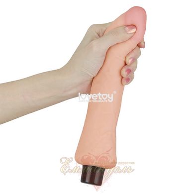 Realistic vibrator - Reel Softee Vibrator Flesh 9,0"