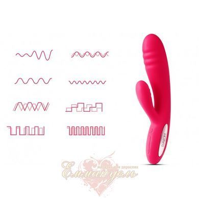Rabbit Vibrator Heated 48 Hours - Svakom Adonis Plum Red S420051 &mdash; photos