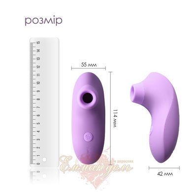 Вакуумный стимулятор - Svakom Pulse Lite Neo Lavender, управляется со смартфона SO7322 фото