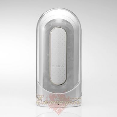 Masturbator - Tenga Flip Zero Electronic Vibration White, variable intensity, folding