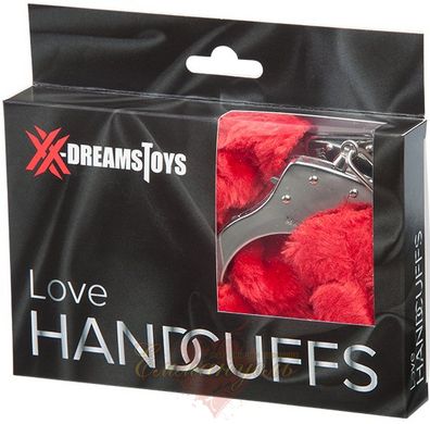 Handcuff - XXdreamSToys Liebes-Handschellen red