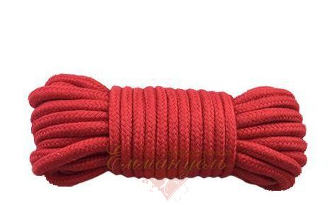 Мотузка для бондажа - BONDAGE ROPE RED