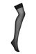Панчохи - Obsessive S800 stockings black, L/XL