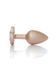 Анальная пробка - Plug-Jewellery Pearl Gold Heart PLUG- Clear S 64-00135 фото 3