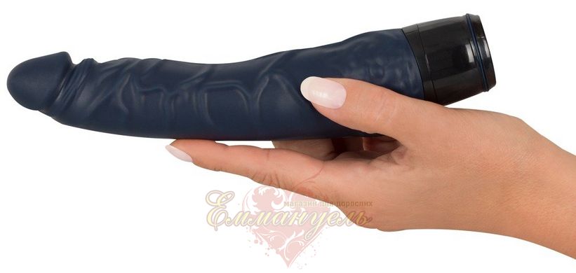 Realistic vibrator - Vibra Lotus Penis Grey Vibrator