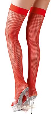Stockings - 2520044 Halterlose Strümpfe #6 - red, XL