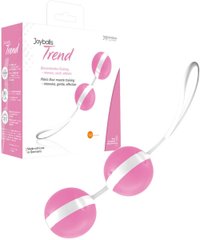 Vaginal beads - Joyballs, rose-white