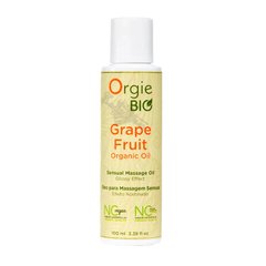 Масло для массажа - Orgie BIO Grape Fruit Organic Oil 100ml