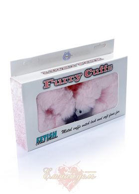 Наручники - Fetish Boss Series Furry Cuffs Light Pink