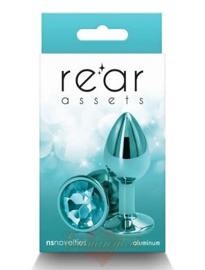 Butt plug - NS Novelties Rear Assets turquoise, Small