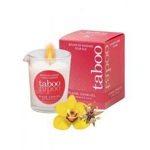 Массажная свеча для женщин - Massage candle TABOO PLAISIR CHARNEL 73300B2502 фото