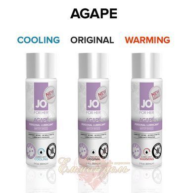 Water-based lubricant - JO AGAPE Original (30 ml) without glycerin, glycol and parabens SO1492 &mdash; photos