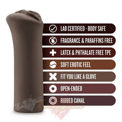 Masturbator-vagina - Blush Hot Chocolate Nicole's Kitty, Chocolate