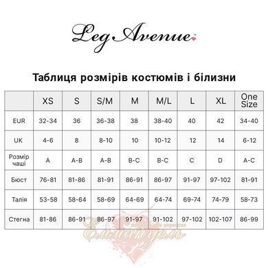 Боди-бикини Leg Avenue Wrap Around Bikini Bodysuit, One Size, ярко-розовое, на завязках, со стразами SX1077 фото
