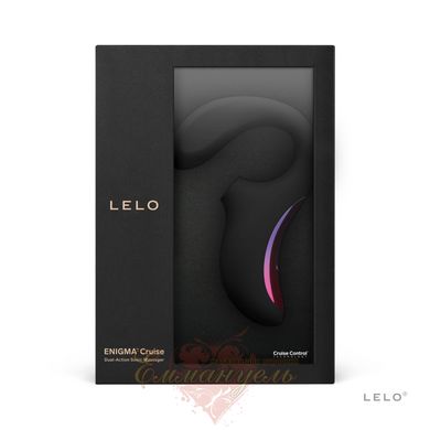 Кліторально-вагінальний звуковий стимулятор - LELO Enigma Cruise Black, Круїз-контроль