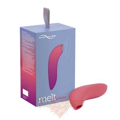 Вакуумний смарт-стимулятор для пар We-Vibe Melt Coral, зручно поєднувати з проникаючим сексом W44047 фото