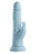 Rabbit vibrator with suction cup - FemmeFunn Vortex Turbo Rabbit with remote control, blue