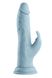 Rabbit vibrator with suction cup - FemmeFunn Vortex Turbo Rabbit with remote control, blue