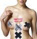 Пестисы в форме крестов - Cross Pattern Nipple Pasties (2 пары) 6452LV763002 фото 1