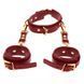 Collar with handcuffs - Taboom D-Ring Collar and Wrist Cuffs TB17154 - photos (2
