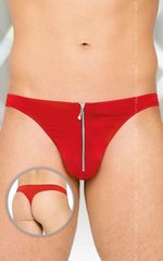 Men's pants - Thongs 4501, red XL