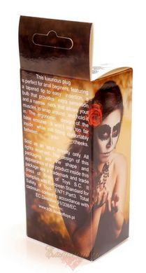 Анальная пробка - Boss Series - Jewellery Silver PLUG Pink S 64-00008 фото