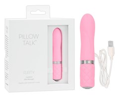 Міні вібратор - Pillow Talk Flirty Teal Pink, що перезаряджається - 11 x 2,2