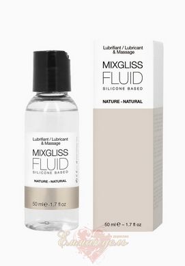 Silicone-based lubricant - MixGliss FLUID NATURE (50 ml) odorless