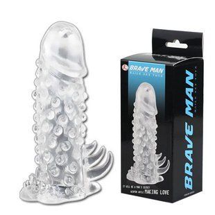 Насадка на член - Silicon sleeve - Clear 6603BI0091 фото