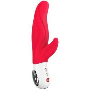 Rabbit vibrator for point A - Fun Factory LADY BI india red, 2 motors, 12 modes SX0942 &mdash; photos