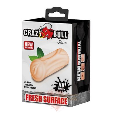 Crazy Bull Jane Pocket Masturbator Vagina - Flesh