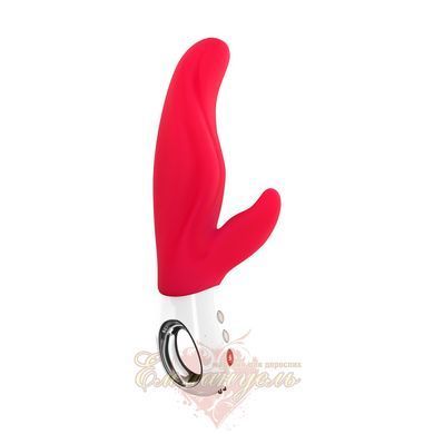 Rabbit vibrator for point A - Fun Factory LADY BI india red, 2 motors, 12 modes SX0942 &mdash; photos
