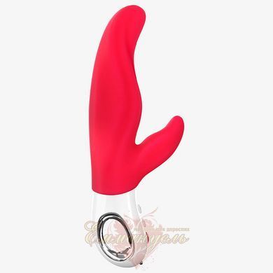 Rabbit vibrator for point A - Fun Factory LADY BI india red, 2 motors, 12 modes SX0942 &mdash; photos