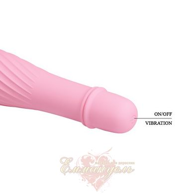 Мини вибратор - Pretty Love Solomon Vibrator Flesh - 12,3 x 2,9