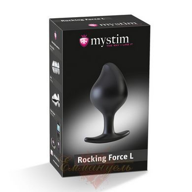 Анальна пробка - Mystim Rocking Force L для електростимулятора, діаметр 4,7 см SO3806 фото