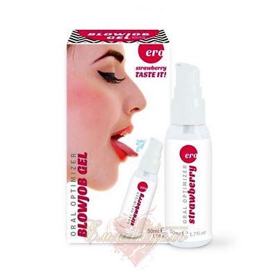 Spray for oral sex - Oral Optimizer Blowjob Gel Strawberry, 50 мл